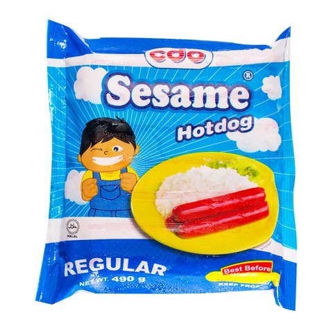 CDO Sesame Hotdog Regular 490 g