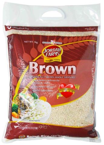 Jordan Farms Organic Brown Rice 5 kg