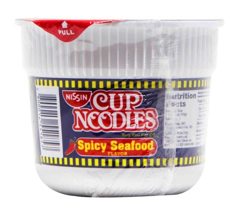 Nissin Cup Noodles - Spicy Seafood Mini 40 g