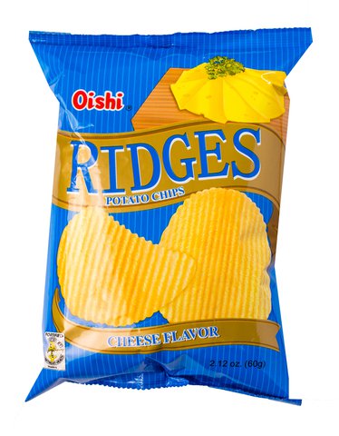 Oishi Ridges Chips Cheese 60 g