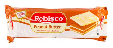 Rebisco Peanut Butter Sandwich Cracker Sandwich 34 g (10 pcs)