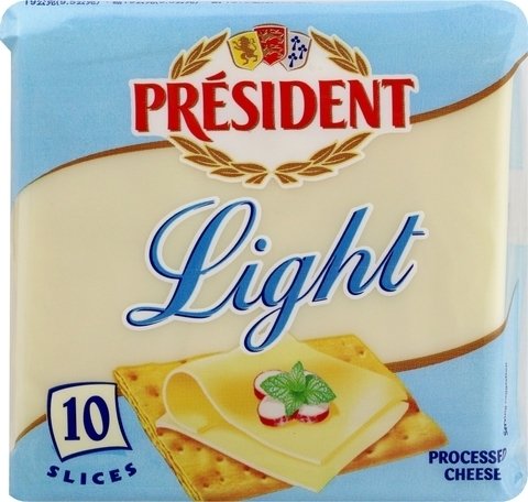 President Light Red Fat Cheese 200 g