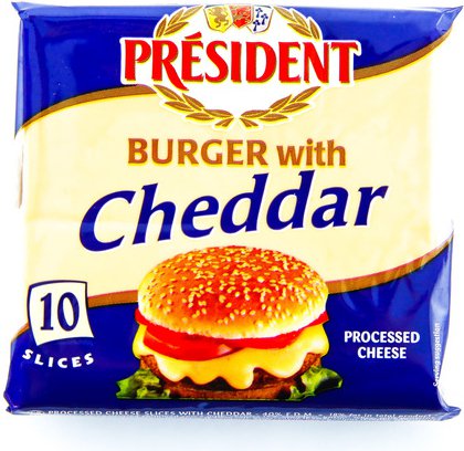 President Burger With Cheddar 200 g