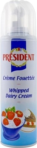 President Whipped Dairy Cream 250 g