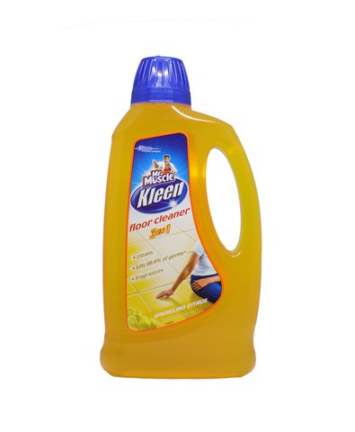 Mr Muscle 3 In 1 Floor Cleaner - Sparkling Citrus 1 l