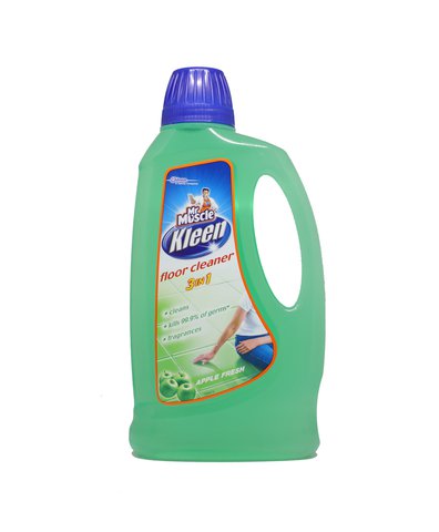 Mr Muscle 3 In 1 Floor Cleaner - Apple Fresh 1 l