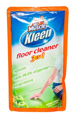 Mr Muscle 3 In 1 Floor Cleaner - Apple Fresh 300 ml