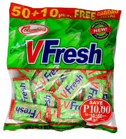 Columbia's VFresh Cool Gum Bag 50 pcs /pack