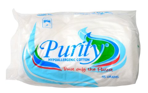 Purity Absorbent Cotton 45 g
