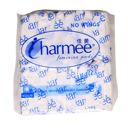 Charmee Regular Slim Non-Wings Sanitary Napkins 20 pcs /pack