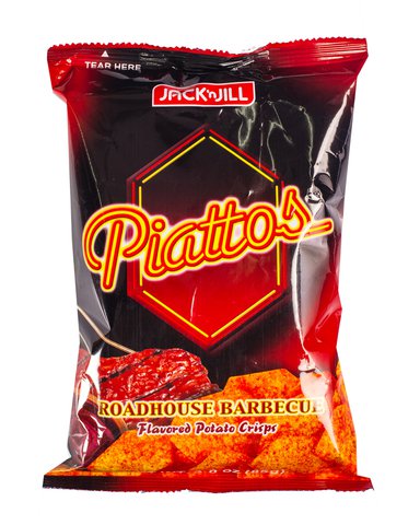 Piattos Roadhouse Barbecue Potato Chips 85 g