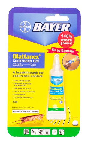 Bayer Blattanex Cockroach Gel 12g 12 g
