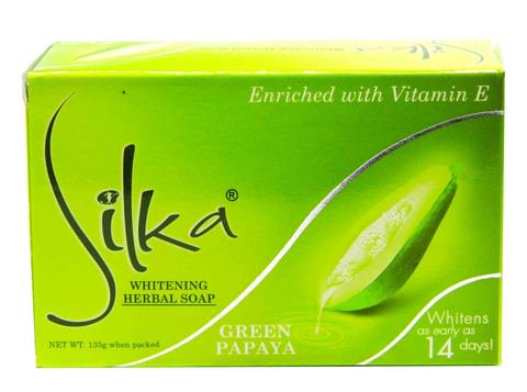Silka Bar Soap Green Papaya 135 g