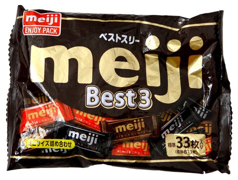 Meiji Best 3 Chocolate Bag 184 g