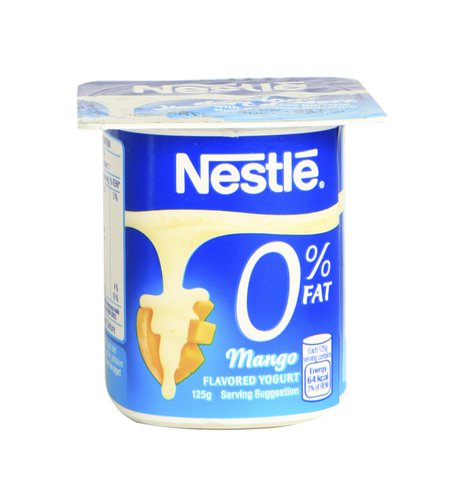 Nestle 0% Fat Yogurt Mango 125 g