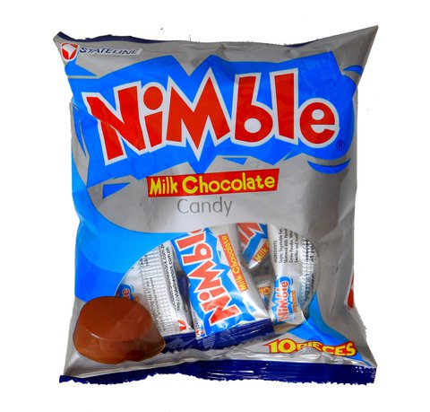 Nimble Milk Chocolate Candy 10 pcs /pack