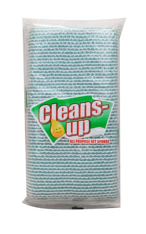 Cleans-Up Net Sponge 1 pack