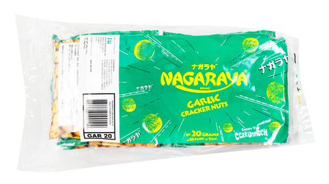 Nagaraya Garlic Cracker Nuts 10 packs (20 g)