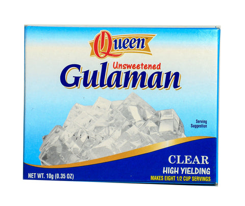 Queen Clear Unsweetened Gulaman 10 g
