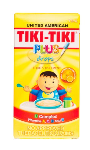 Tiki Tiki Plus Drops - Food Supplement 15 ml