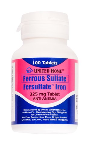 Ferrous Sulfate Anti-Anemia Tablet 325 mg