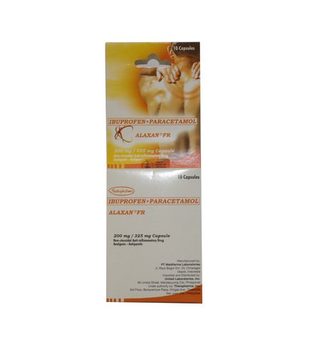 Alaxan Fast Relief Capsule 10 capsules /pack