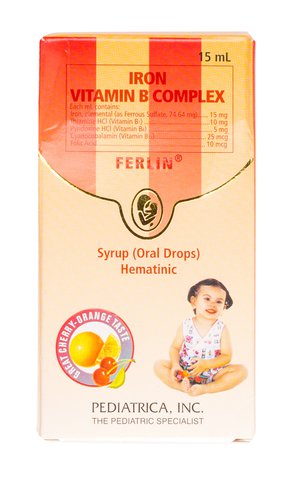 Ferlin Vitamin B Complex Drops 15 ml