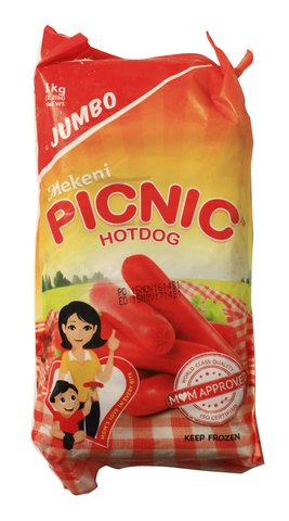 Picnic Mekeni Red Hotdog Jumbo 1 kg