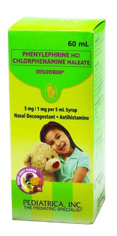 Disudrin Nasal Decongestant Syrup 60 ml