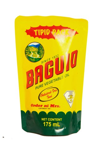 Baguio Pure Vegetable Oil Tipid Pack 175 ml
