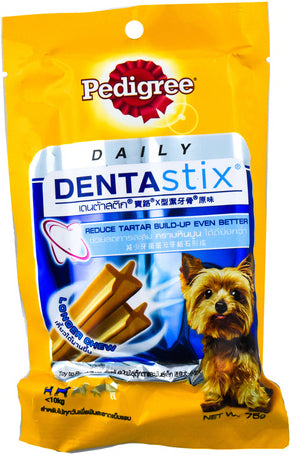 Pedigree Denta Stix Small Dog Food 75 g