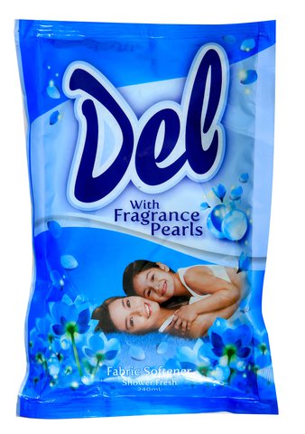 Del Fabric Softener Shower Fresh Blue 240 ml