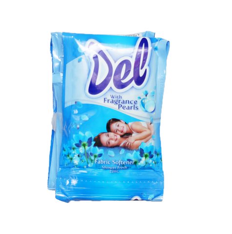 Del Shower Fresh Fabric Conditioner 6 pcs /pack (22 ml /sachet)