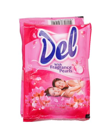 Del Blossom Fresh Fabric Conditioner 6 pcs /pack (22 ml /sachet)
