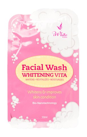 Iwhite Facial Wash Vita Whitening Vita 10 ml