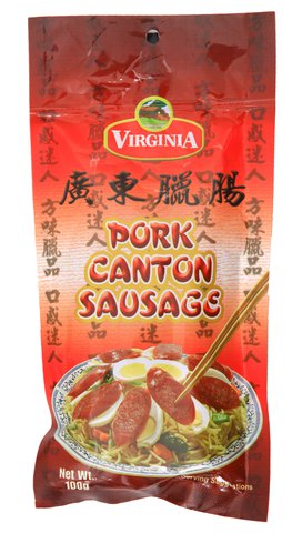 Virginia Pork Canton Sausage 100 g