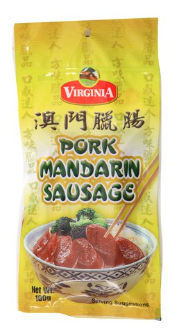 Virginia Pork Mandarin Sausage 100 g