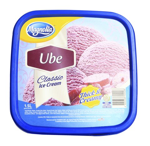 Magnolia Classic Ube Ice Cream 1.5 l
