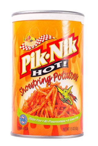 Pik-Nik Shoestring Potatoes Hot 1.5 oz