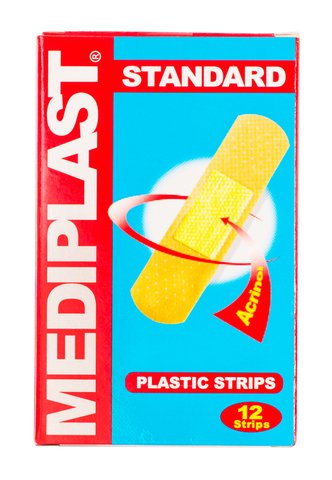 Mediplast Standard Plastic Strips 12 strips