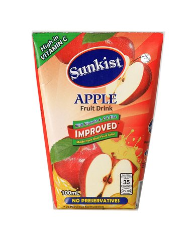 Sunkist Classic Apple 100 ml
