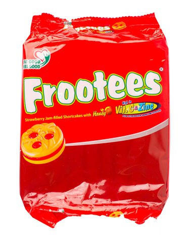 Frootees Strawberry Shortcakes With Honey 30 g (10 pcs)