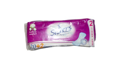 Sisters Panty Liner Silk Floss 22 liners