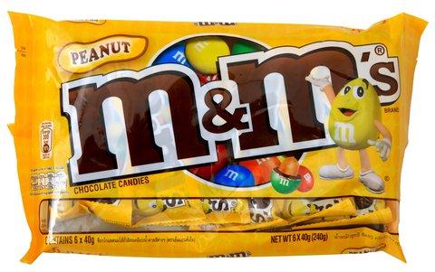 M&amp;M's Peanut Chocolate candies 240 g