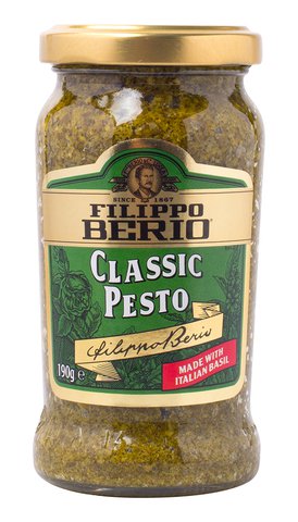 Filippo Berio Classic Pesto - Made With Italian Basil 190 g