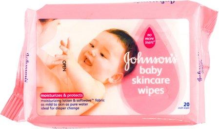 Johnson’s Baby Skincare Wipes 20 sheets /pack