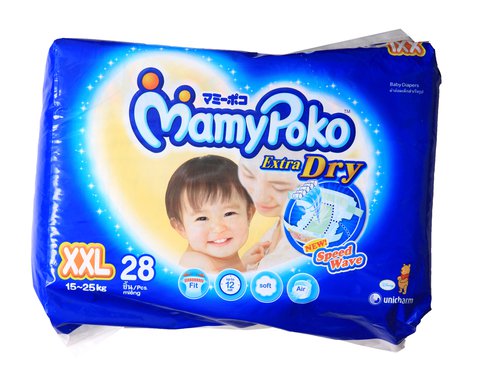 MamyPoko Baby Diapers Jumbo XXL 28 pcs /pack