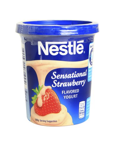 Nestle Sensational Strawberry Flavored Yogurt 500 g