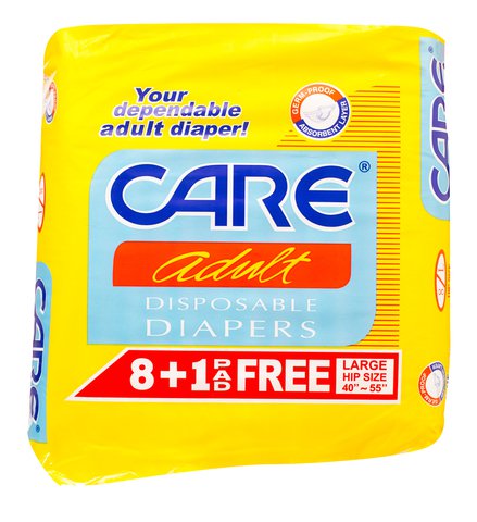 Care Adult Diaper Large 8 pcs / pack