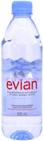 Evian Natural Spring Water 500 ml